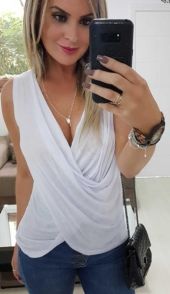 Blusa Cruzada