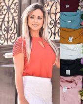 Blusa Karen Vazada 