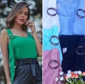 Blusa Savala Fivela 