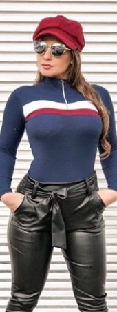 Body Canelado Listra