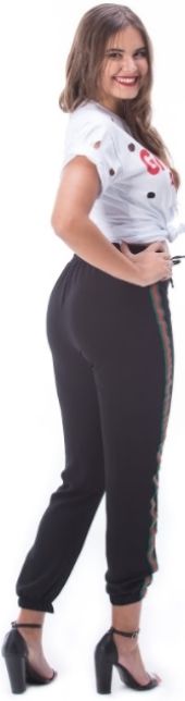 Calça Listra Jogger