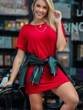 camisetão vestido