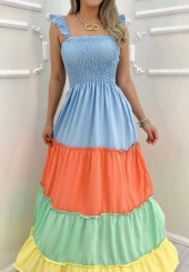 Vestido Lastex Color 