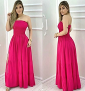 Vestido Tomara que Caia Lastex