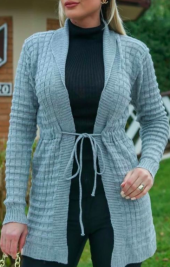 Casaco Tricot de Amarrar