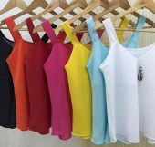 Regata Viscose alça grossa