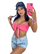 Top Faixa de amarrar