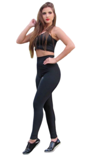 Legging cintura super alta poliamida