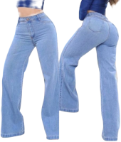 Calça Wide leg Jeans 