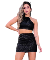 Conjunto paetê 