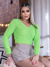 cropped tricot