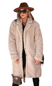 Casaco Longo Teddy