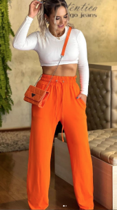 Calça Moletinho Básica 