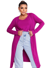 Conjunto Cardigan Podrinha 
