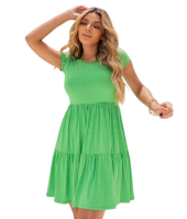 Vestido Zara Curto Poá