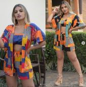 Conjunto Viscose Estampa 