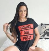 T shirt Dorme que passa