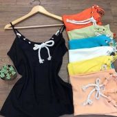 regata viscose cordão 
