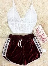 short veludo
