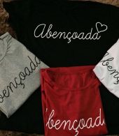 t shirt abençoada