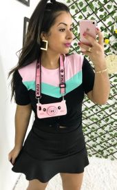 T shirt Bicolor