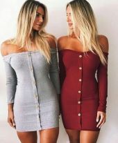 Vestido Canelado