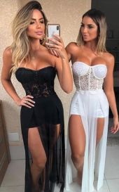 vestido tule 