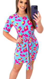 Vestido de Amarrar Curto