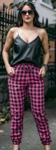 Calça Jogger Flanelada