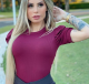 Blusa Manguinha Bufante 
