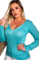 Blusa Tricot Básico 
