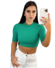 Cropped Cacharrel manguinha