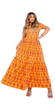Vestido Zarah flowers
