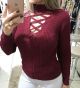 Tricot Chocker de Amarrar