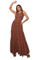 vestido animal print